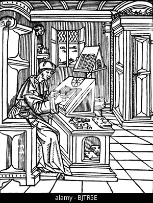 Medieval writing desk Stock Photo: 37009496 - Alamy