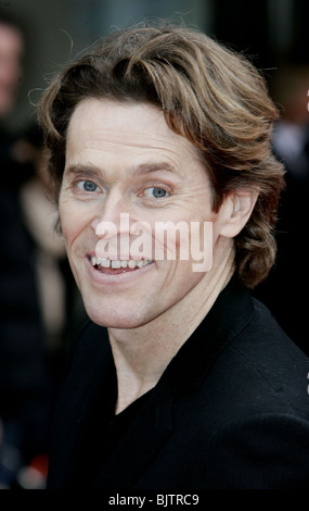 WILLEM DAFOE MR.BEAN'S HOLIDAY UK CHARITY FILM PREMIERE THE ODEON LEICESTER SQUARE LONDON ENGLAND 25 March 2007 Stock Photo