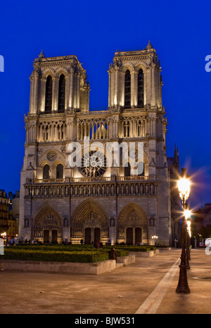 Notre Dame Cathedral Front View - Paris, France Stock Photo - Alamy