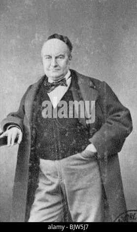 Charles Augustin Sainte-Beuve, French, 1868. Artist: Unknown Stock Photo