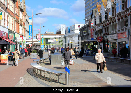 southend on sea town centre high street essex england uk gb Stock Photo