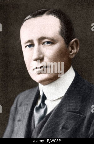 Guglielmo Marconi, Italian physicist and inventor, 1926. Artist: Unknown Stock Photo