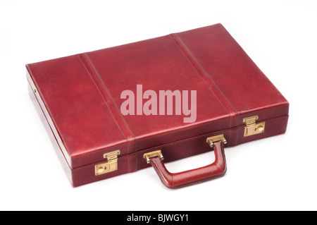 briefcase full of American money Stock Photo