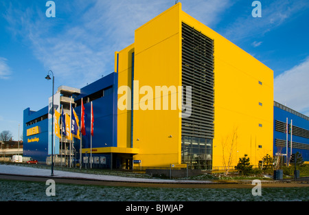 The Ikea store at Ashton under Lyne, Tameside, Greater Manchester, England, UK Stock Photo