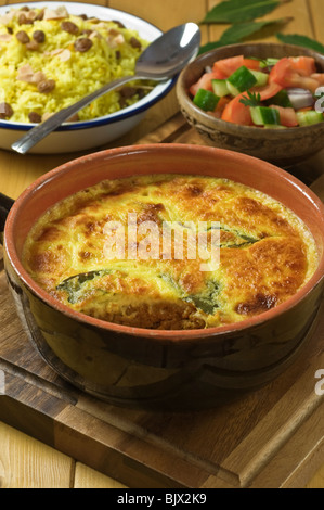 Bobotie South Africa Food Stock Photo