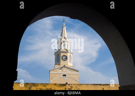 Puerto del Reloj, Cartagena (de Indias), Colombia. Stock Photo