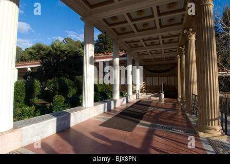 The Getty Villa, Getty's museum of Greek and Roman antquities, Malibu, California, USA. Stock Photo