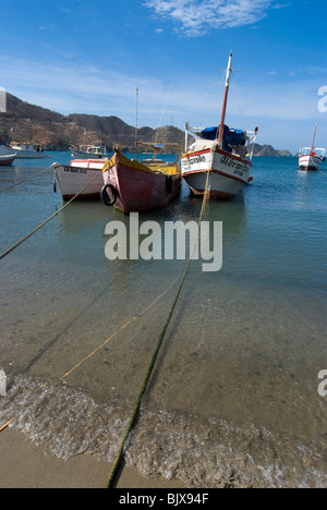 The fishing village of Taganga, along the Caribbean coast, Colombia. Stock Photo