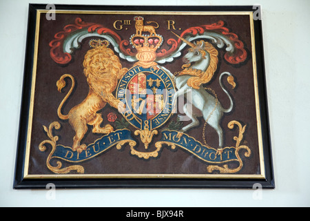 The Royal Coat of Arms of King George V. Arms: Quarterly, first and ...