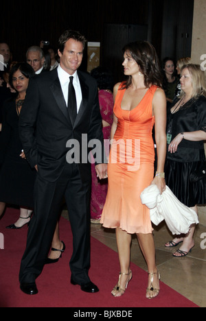 RANDIE GERBER & CINDY CRAWFORD AMERICAN CINEMATHEQUE LIFETIME ACHIEVEMENT AWARD TO GEORGE CLOONEY BEVERLY HILTON HOTEL BEVERLY Stock Photo