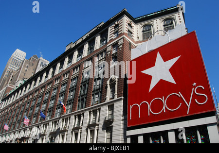 Macy's Department Store In New York City, USA. Stock Photo