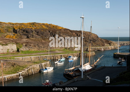 Amlwch harbour Anglesey North Wales UK Stock Photo