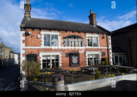 Spencer Arms Hotel Public House Cawthorne S Yorkshire UK Stock Photo spencer-arms-hotel-public-house-cawthorne-s-yorkshire-uk-stock-photo
