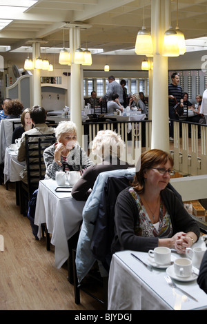The Willow Tea Rooms, Charles Rennie Mackintosh, Sauchiehall Street, Glasgow, Scotland Stock Photo