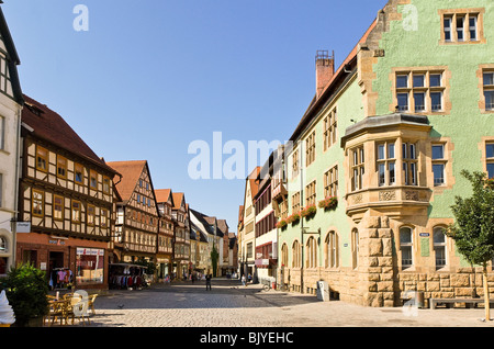 Historic city of Schmalkalden Free State of Thuringia Stock Photo