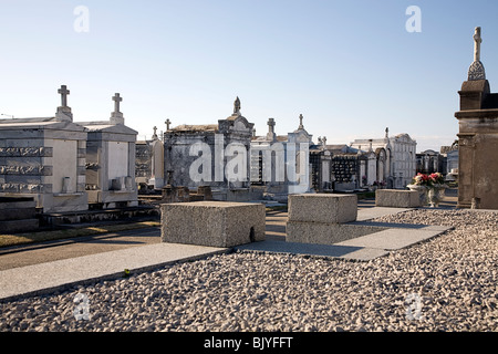 above ground tombs in new orleans Stock Photo