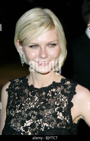 KIRSTEN DUNST VANITY FAIR OSCAR PARTY 2005 MORTONS WEST HOLLYWOOD LA USA 27 February 2005 Stock Photo