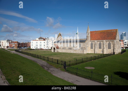 Royal Garrison Church, the oldest British Garrison Church in the world, in Old Portsmouth Stock Photo