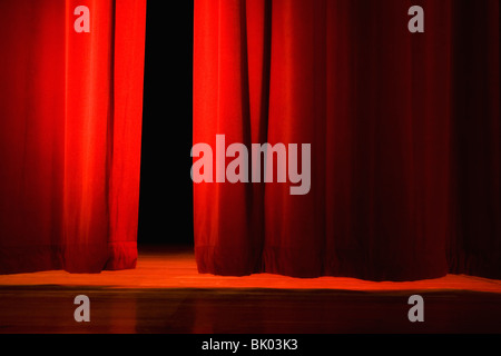 Lights on stage in theater Stock Photo