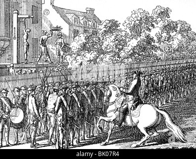 Running The Gauntlet — The Most Brutal Military Punishment – JGJR