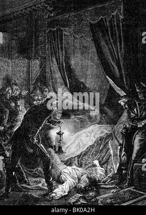 Assassination Of Tsar Paul I Of Russia Stock Photo, Royalty Free Image ...