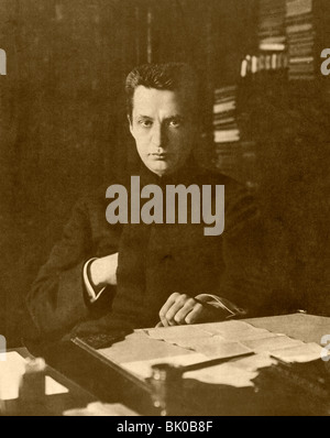 Alexander Fyodorovich Kerensky, 1881-1970. Russian politician and revolutionary. Stock Photo
