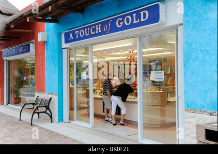 cozumel mexico jewelry puerta maya alamy