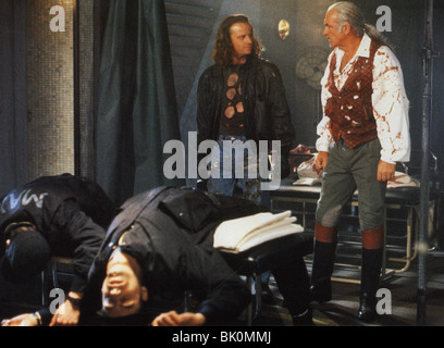 HIGHLANDER II: THE QUICKENING - 1990 Entertianmnet film with Sean Connery at right and Christopher Lambert Stock Photo