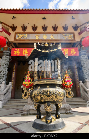 Thien Hau Temple, a Taoist Temple in Chinatown of Los Angeles. Stock Photo