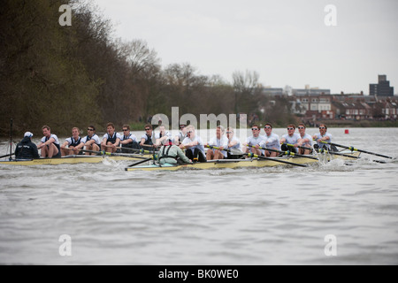 156th  University Boat Race  Oxford Cambridge Stock Photo