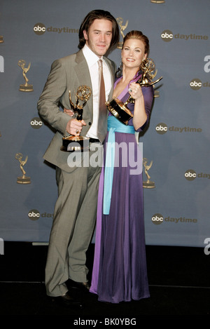 TOM PELPHREY & GINA TOGNONI 33RD DAYTIME EMMY AWARDS KODAK THEATRE HOLLYWOOD LOS ANGELES USA 28 April 2006 Stock Photo