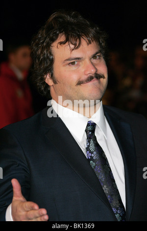 JACK BLACK KING KONG FILM PREMIER ODEON LEICESTER SQUARE LONDON ENGLAND 08 December 2005 Stock Photo