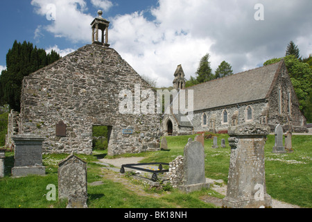 Rob Roy's grave at Balquhidder Parish Church, Stirling, Scotland.