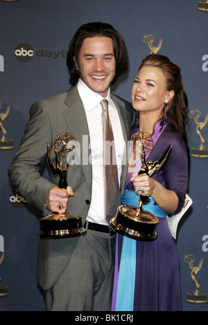 TOM PELPHREY GINA TOGNONI 33RD DAYTIME EMMY AWARDS KODAK THEATRE HOLLYWOOD LOS ANGELES USA 27 April 2006 Stock Photo