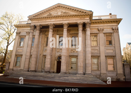 First Bank of the United States, part of Independence National Historical Park in Philadelphia, PA Stock Photo