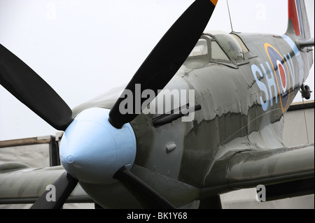 Spitfire gate Guardian at RAF Uxbridge Stock Photo