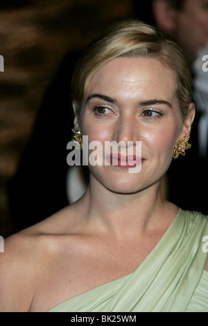 KATE WINSLET VANITY FAIR PARTY 2007 MORTONS HOLLYWOOD LOS ANGELES USA 25 February 2007 Stock Photo