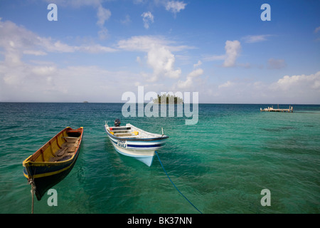 Kuanidup Grande, Comarca de Kuna Yala, San Blas Islands, Panama, Central America Stock Photo