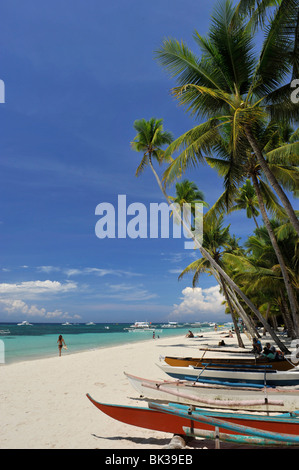 Alona beach, Panglao Island, Bohol, Philippines, Southeast Asia, Asia Stock Photo