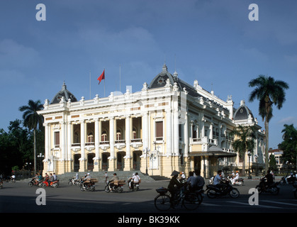 Opera House in Hanoi, Vietnam, Indochina, Southeast Asia, Asia Stock Photo