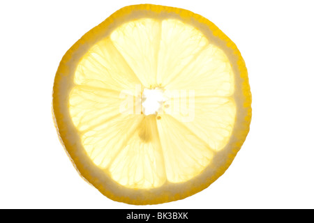 lemon isolated on a pure white background Stock Photo