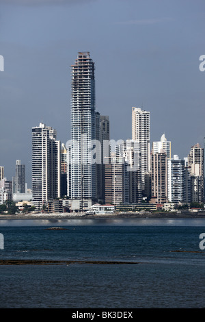 View of Paitilla skyscrapers under construction , Panama City , Panama Stock Photo