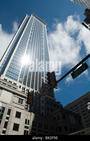 BNY-Mellon building on Market Street in Center City Philadelphia, PA on Wednesday, March 31, 2010 (© Richard B. Levine) Stock Photo