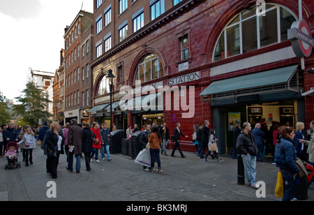 Covent Garden underground station, London, England Stock Photo