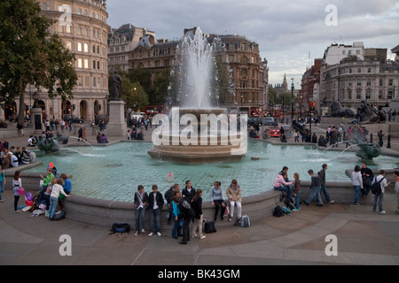 Trafalgar Square, London, UK Stock Photo