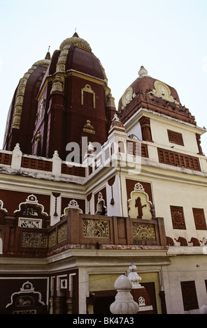 Architectural detail of the Lakshmi Narayan Temple in New Delhi, India Stock Photo