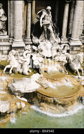 Trevi Fountain in Rome, Italy Stock Photo