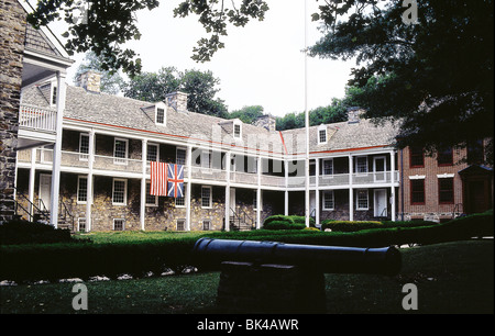 Old Barracks Museum Hessian Barracks during American Revolutionary War Trenton New Jersey On December 26 1776 Washington's Stock Photo