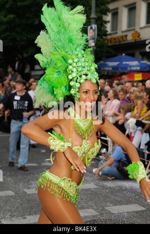 Karneval der Kulturen, Carnival of Cultures, annual famous street parade on Whitsun, Kreuzberg district, Berlin, Germany, Europe Stock Photo