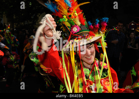 Karneval der Kulturen, Carnival of Cultures, famous annual street parade on Whitsun, Kreuzberg district, Berlin, Germany, Europe Stock Photo